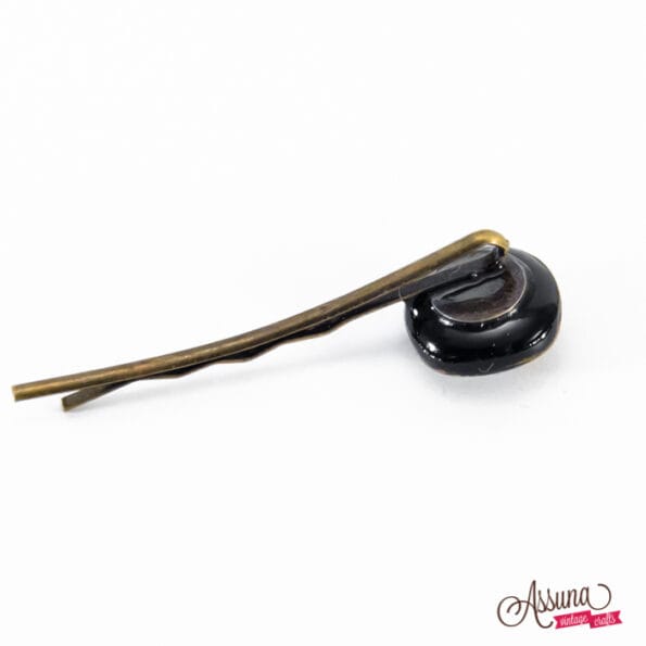 Assuna - Golden Paulette hair pin back