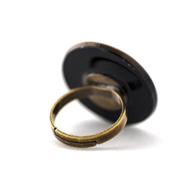 Golden Céleste ring