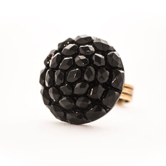 Bague Gilberte noire