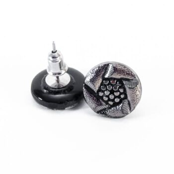 Boucles d'oreilles Arlette argentée