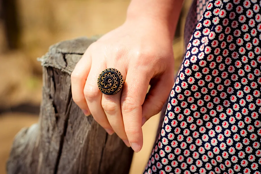 Golden Armance ring