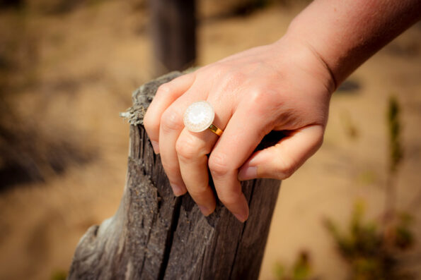 Assuna - Petite bague Lucie - Look