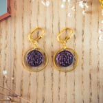 Assuna – Boucles d’oreilles petites dormeuses cercles Cécile inspiration vintage