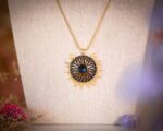 Assuna – Collier Solare Léontine – Bijou bouton ancien bijou soleil vintage 1920