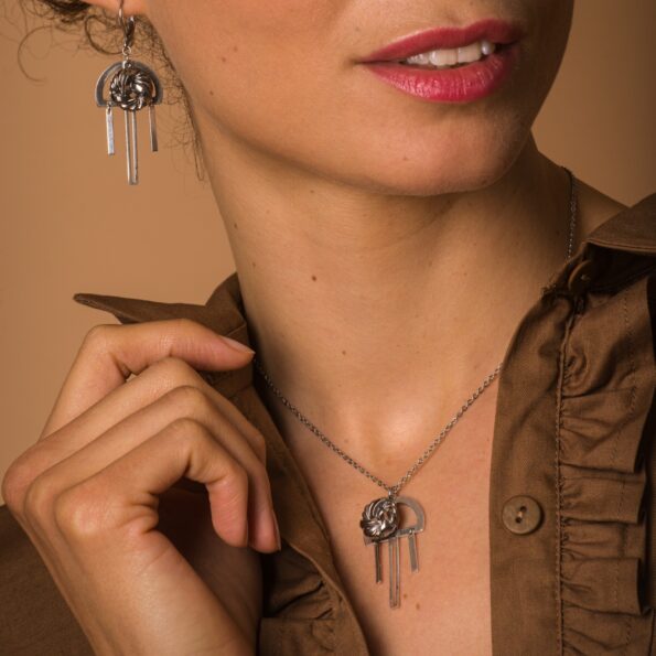 Assuna Médusa Aurélia boucles Paula argent