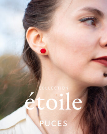 Assuna Vintage Crafts - Collection Etoile - Clous boucles d'oreilles puces boutons anciens