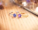 Bague fine Sophiana – Assuna – Bague réglable d’inspiration vintage – bague perle ancienne 1940