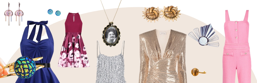 5 idées de tenues de mariage avec des bijoux d’inspiration vintage