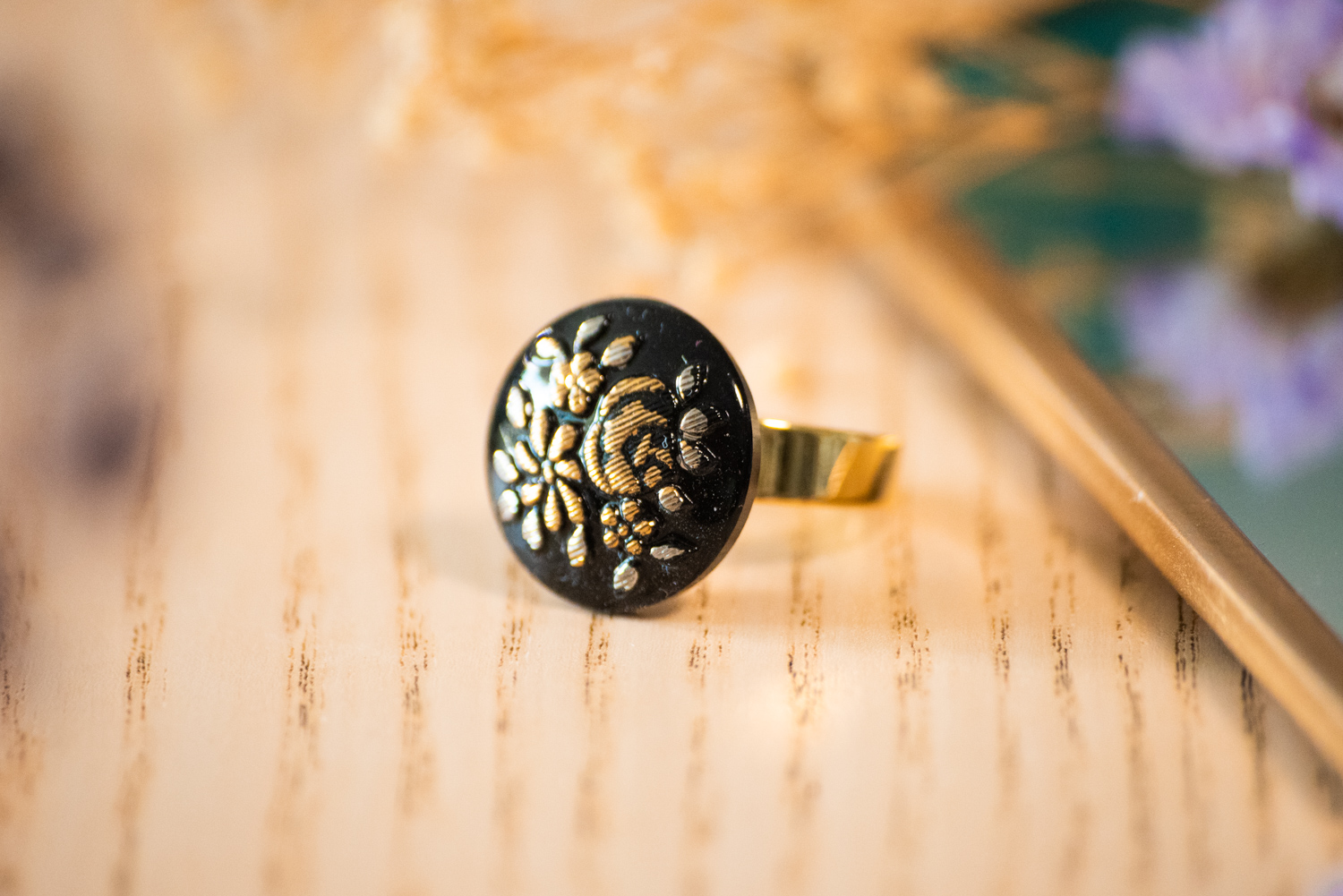 Assuna-bgal-petite-bague-daisy-zoom-1500-72dpi Petite bague Daisy bouton ancien vintage acier inoxydable