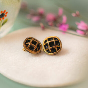 Boucles d'oreilles clips Paulette dorée