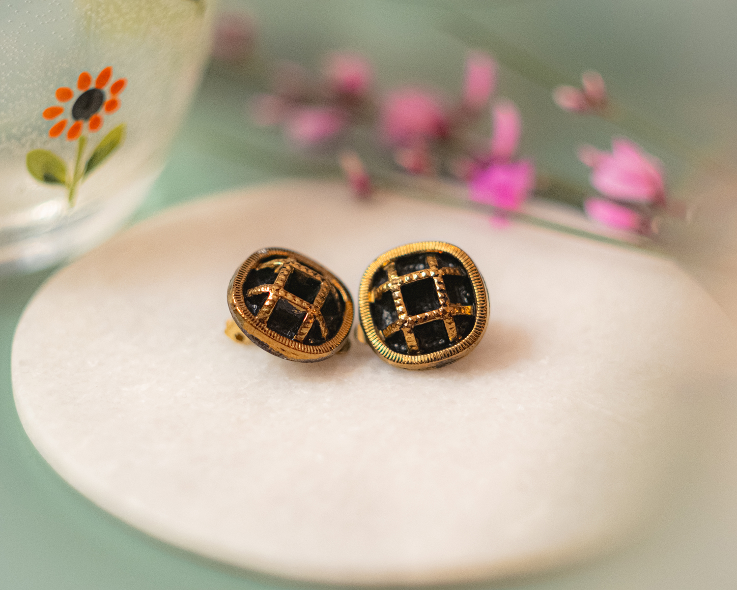 ASSUNA-BOCLIPS-Paulette-dore-boucles-clips-bouton-ancien-1500-WEB