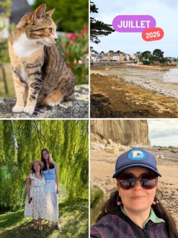 L’été a permis de lever un peu le pied.Juillet, quelques jours entre la Normandie et la Bretagne.
Août, une vraie coupure en Vendée : plage, nature, copains et recharge de vitamines indispensable pour la suite.